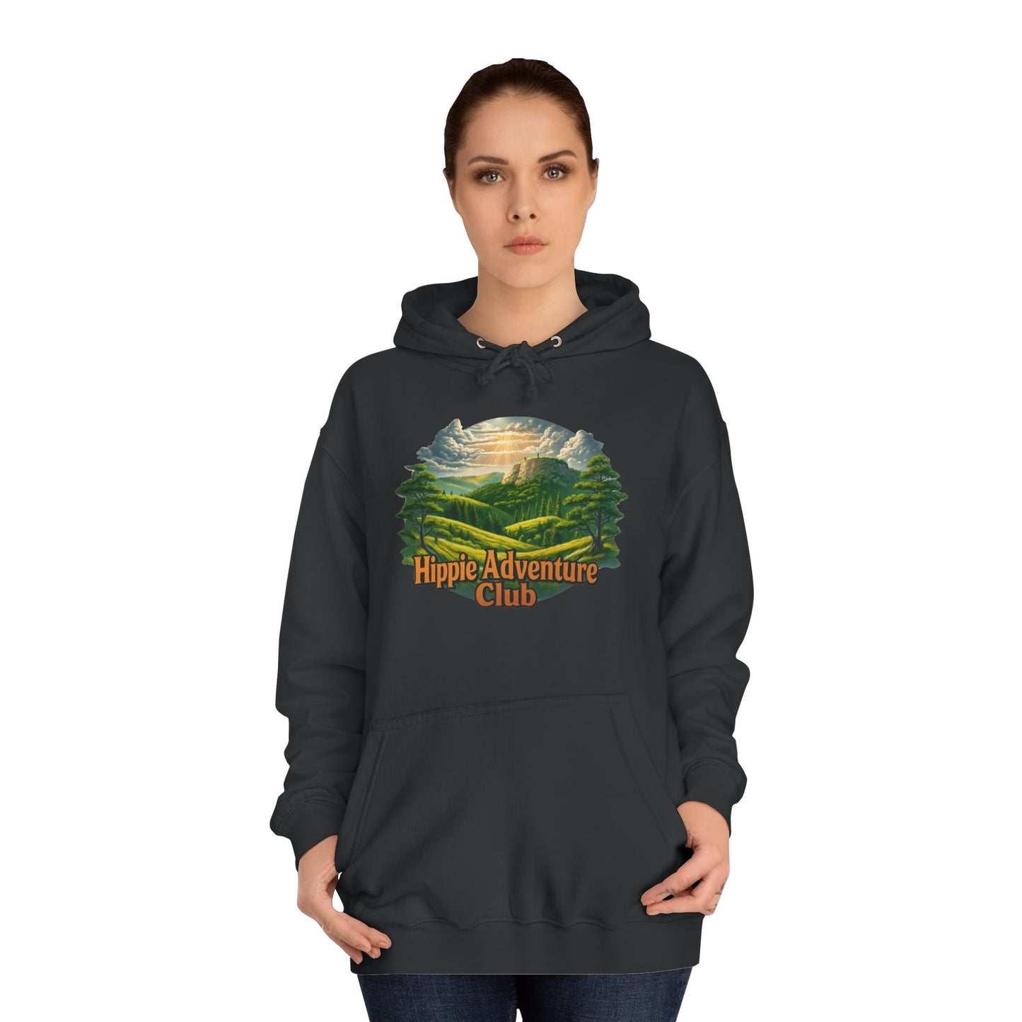 Unisex Hippie Adventure Club Hoodie