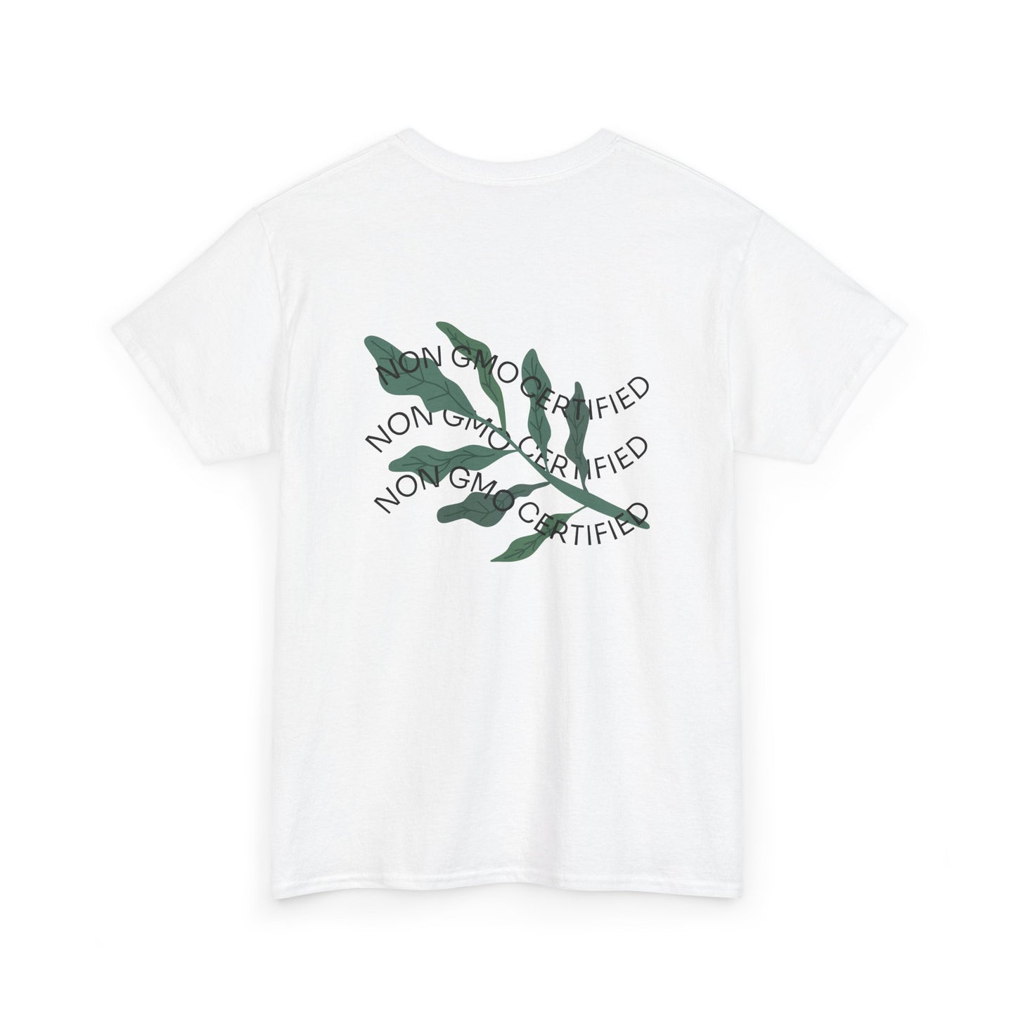 Minimal "Non-Gentrified" Leaf Graphic Tee