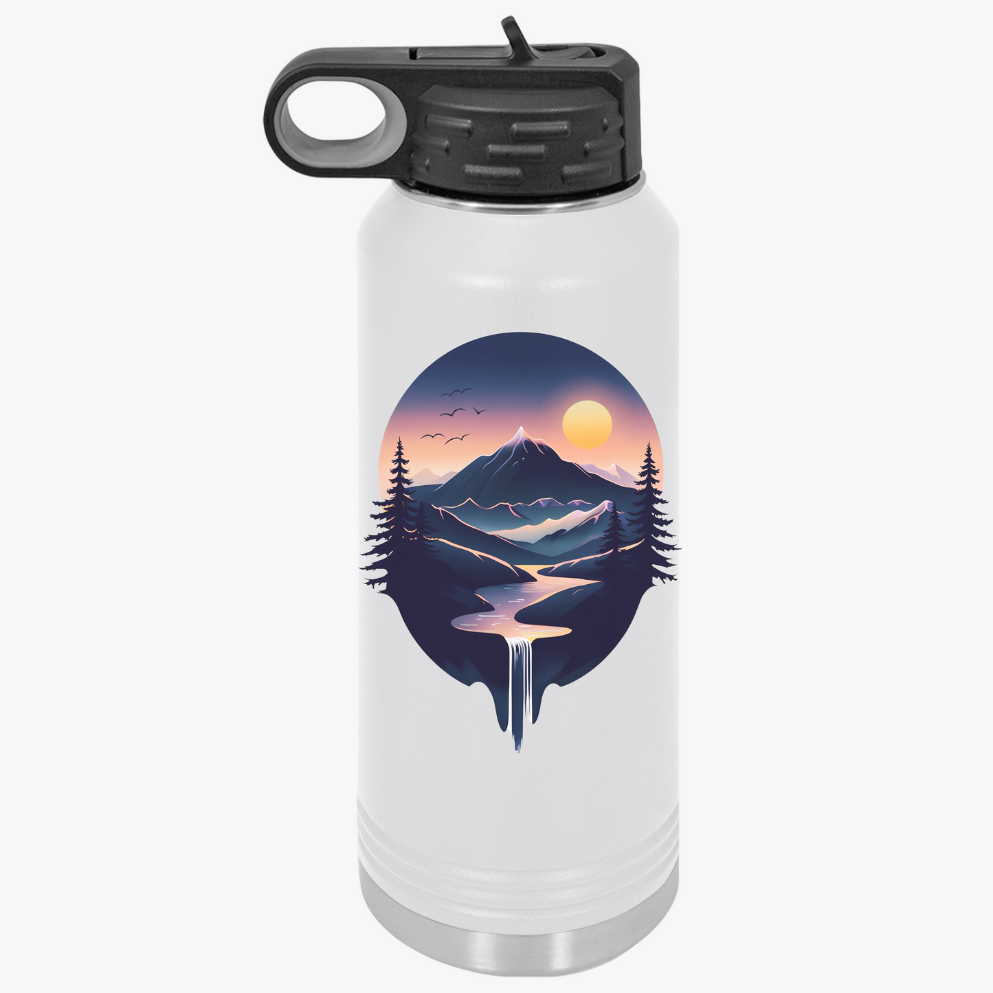 Mountain Water Bottle, 32oz