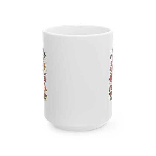 Floral Festival Ceramic Mug