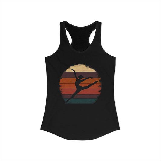 Sunset Ballerina Racerback Tank