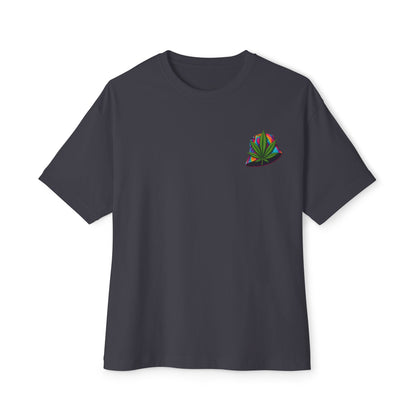 Alien Weed Graphic Tee — Tie-Dye Bucket Hat Smoking Design
