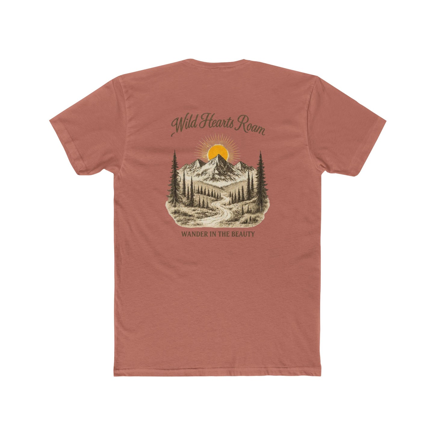 Wild Hearts Roam Mountain Tee