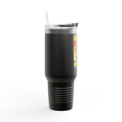 Hippotastic Happy Vibes Insulated Travel Mug