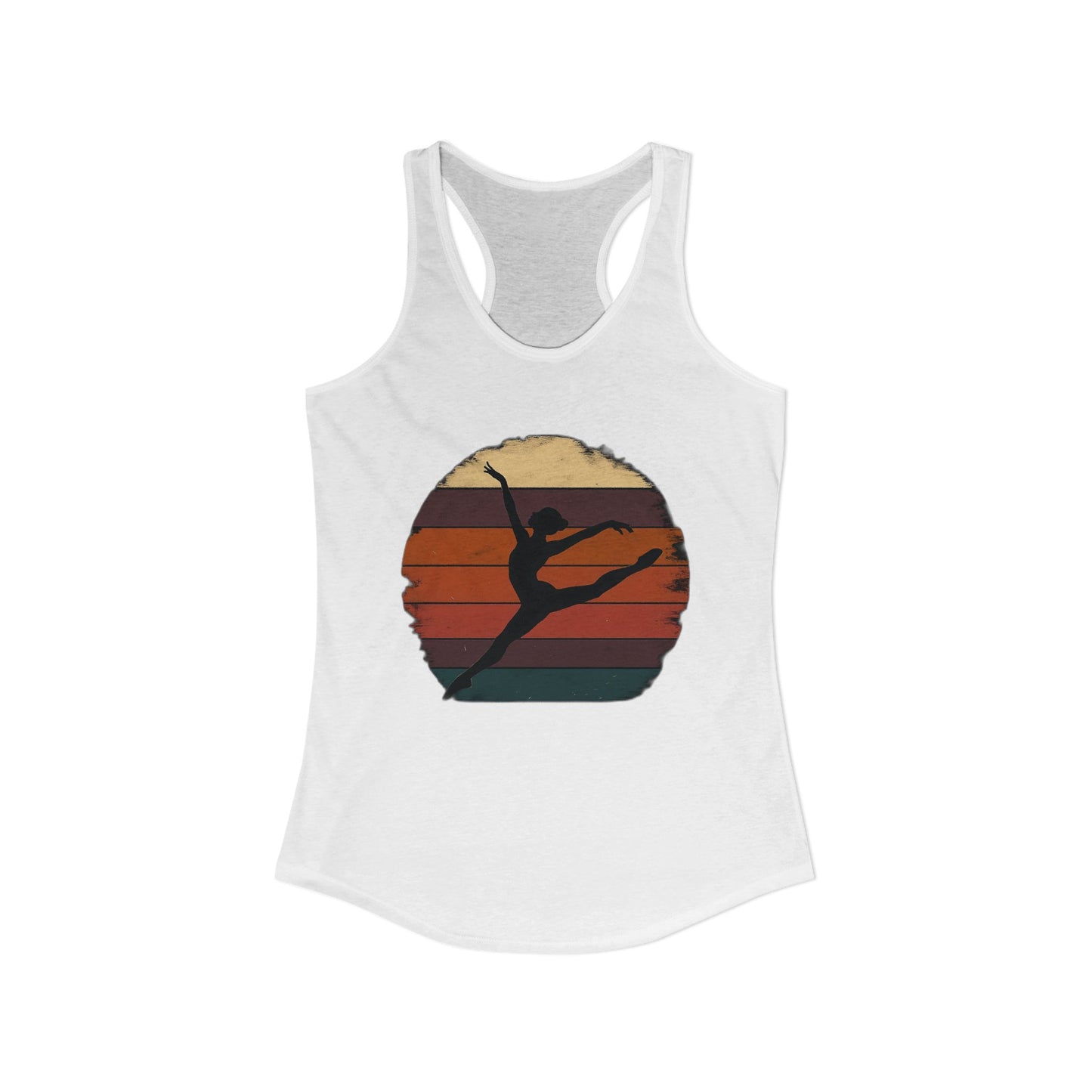 Sunset Ballerina Racerback Tank