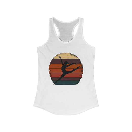Sunset Ballerina Racerback Tank
