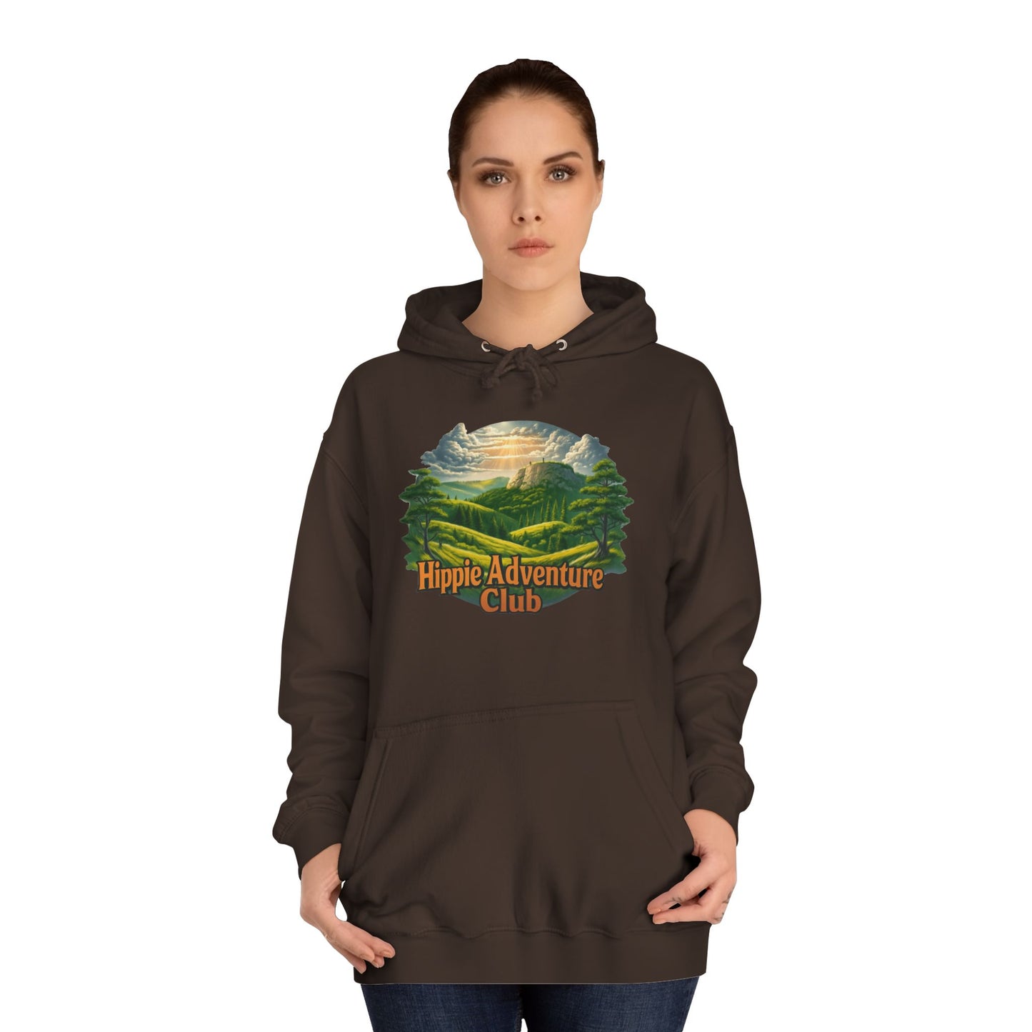Unisex Hippie Adventure Club Hoodie