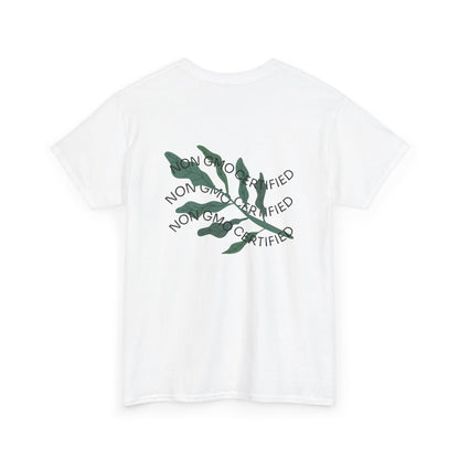Minimal "Non-Gentrified" Leaf Graphic Tee