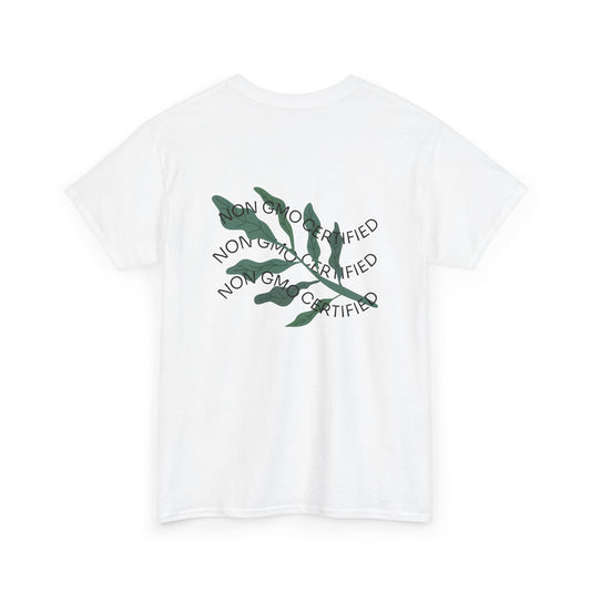 Minimal "Non-Gentrified" Leaf Graphic Tee