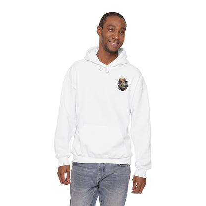Hipster Hippo Happy Vibes Hoodie