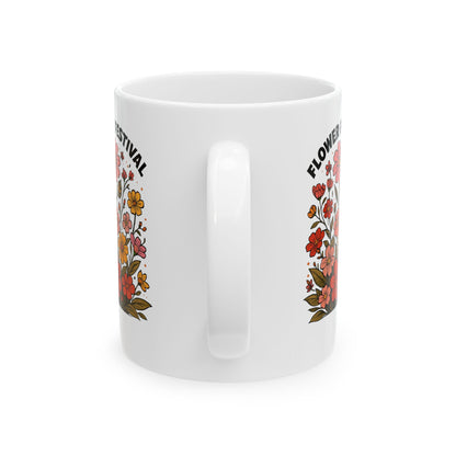 Floral Festival Ceramic Mug