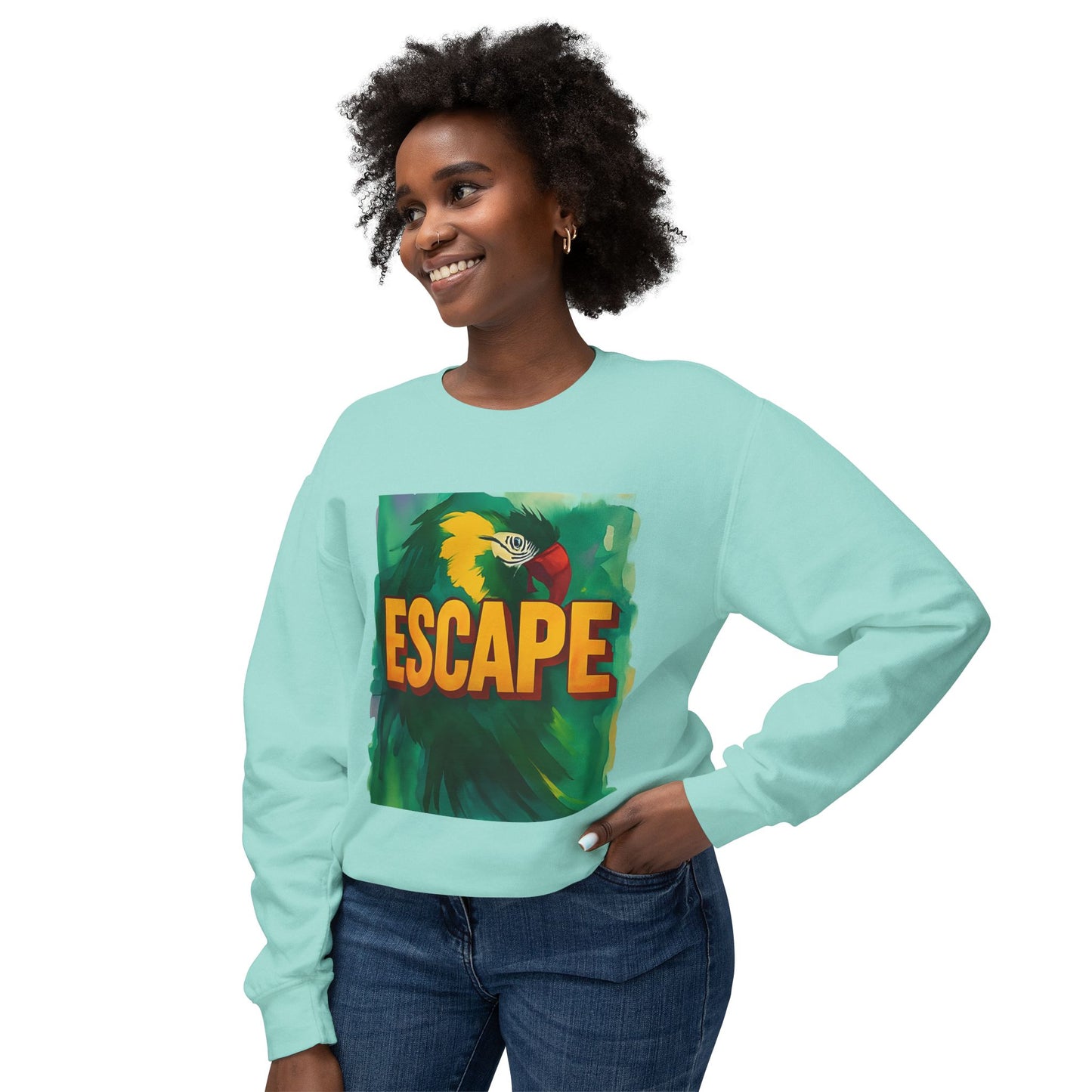 Escape Vibe Lightweight Crewneck Sweatshirt
