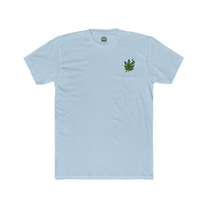 Vibrant Unisex Cotton Crew Tee with Alien Artwork