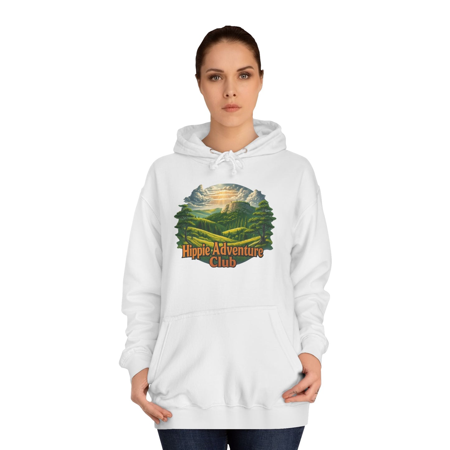 Unisex Hippie Adventure Club Hoodie