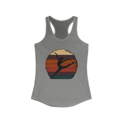 Sunset Ballerina Racerback Tank