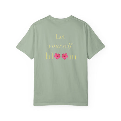 'Let Yourself Bloom' Floral Tee