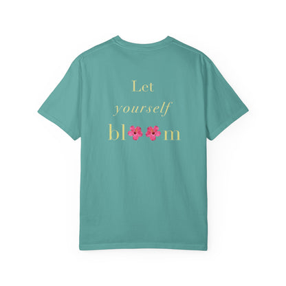 'Let Yourself Bloom' Floral Tee