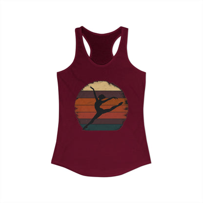 Sunset Ballerina Racerback Tank