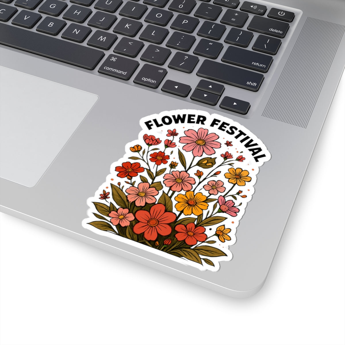 Flower Festival Kiss-Cut Stickers