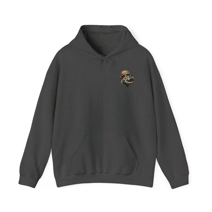 Hipster Hippo Happy Vibes Hoodie