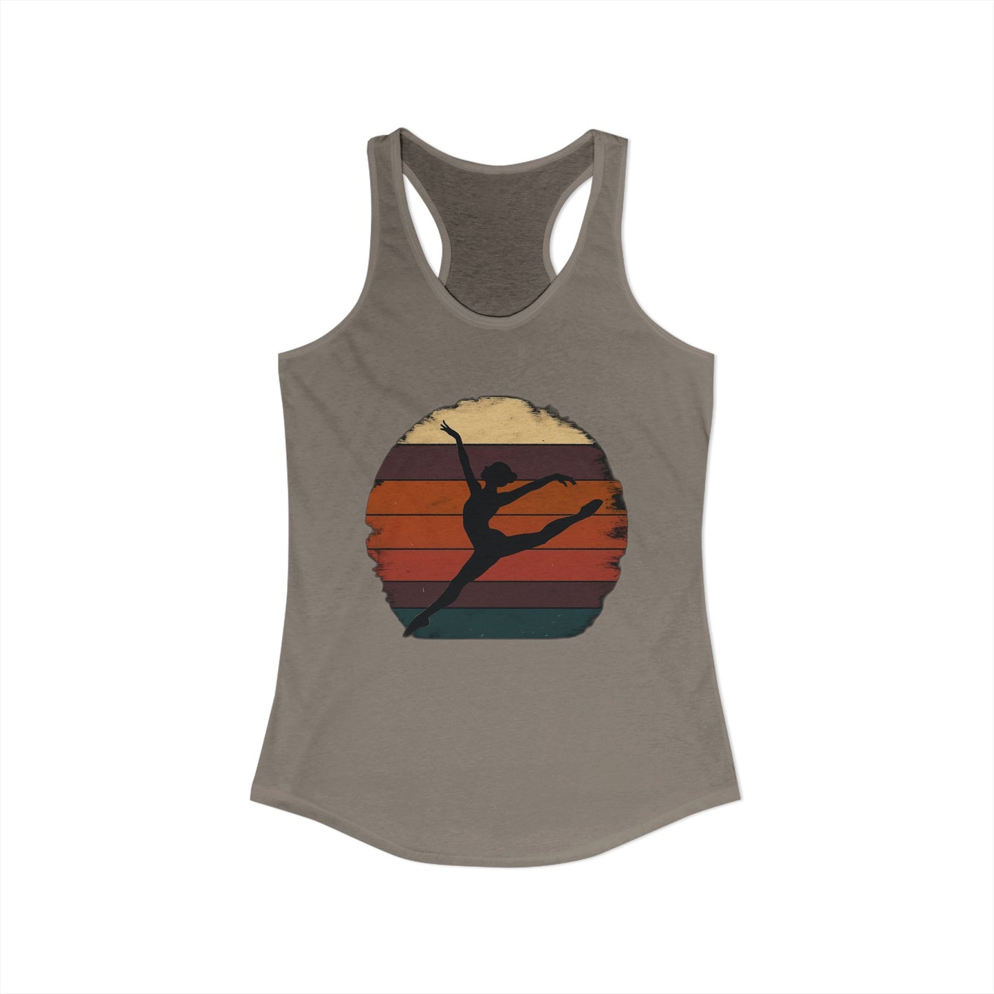 Sunset Ballerina Racerback Tank