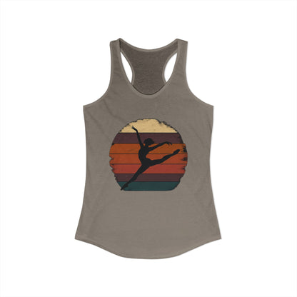 Sunset Ballerina Racerback Tank