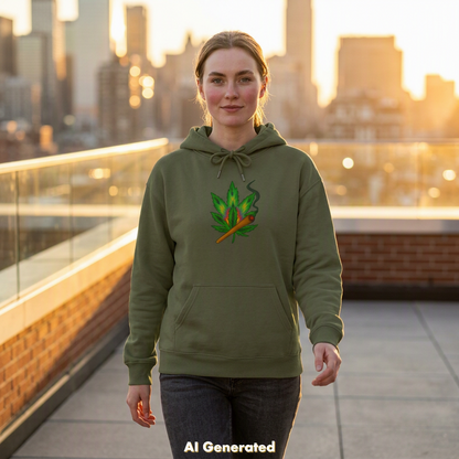 Chill Vibes Alien Hoodie
