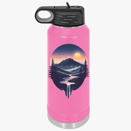 Mountain Water Bottle, 32oz