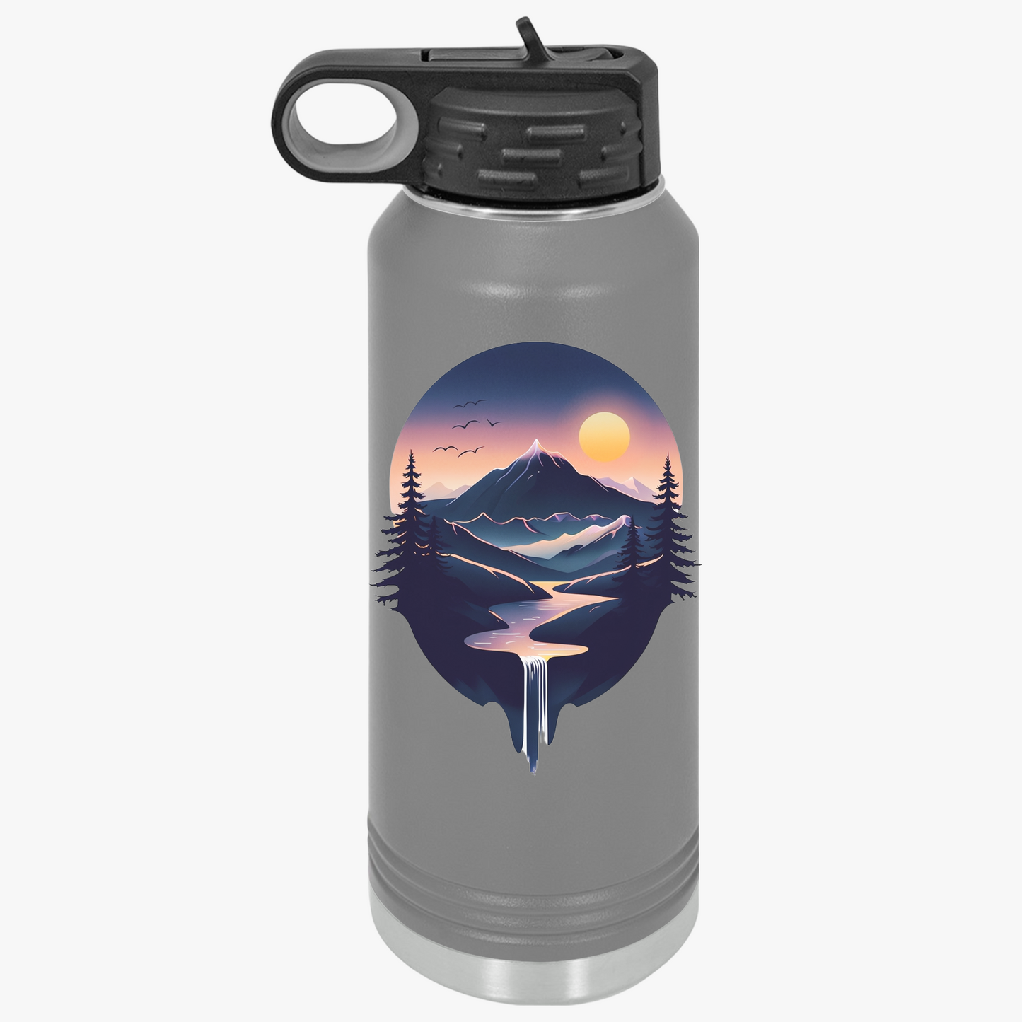 Mountain Water Bottle, 32oz