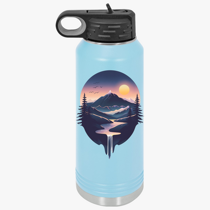Mountain Water Bottle, 32oz