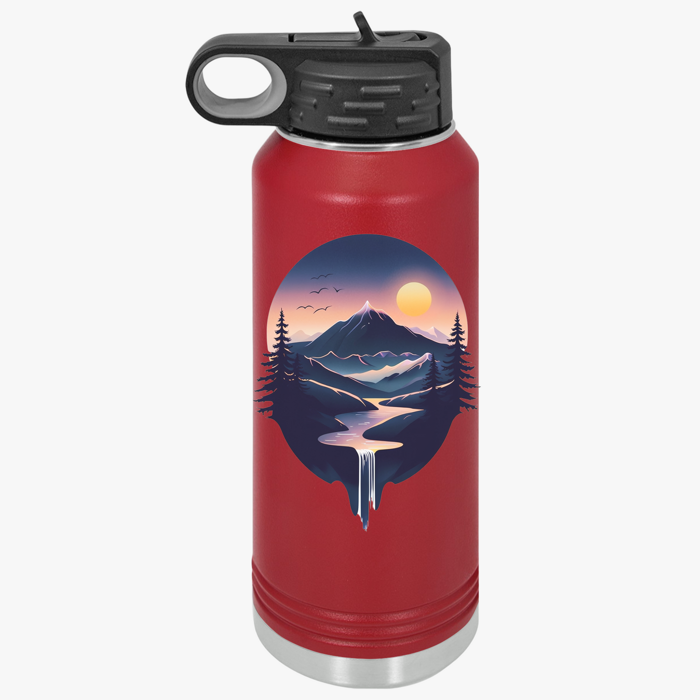 Mountain Water Bottle, 32oz