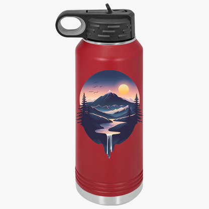Mountain Water Bottle, 32oz