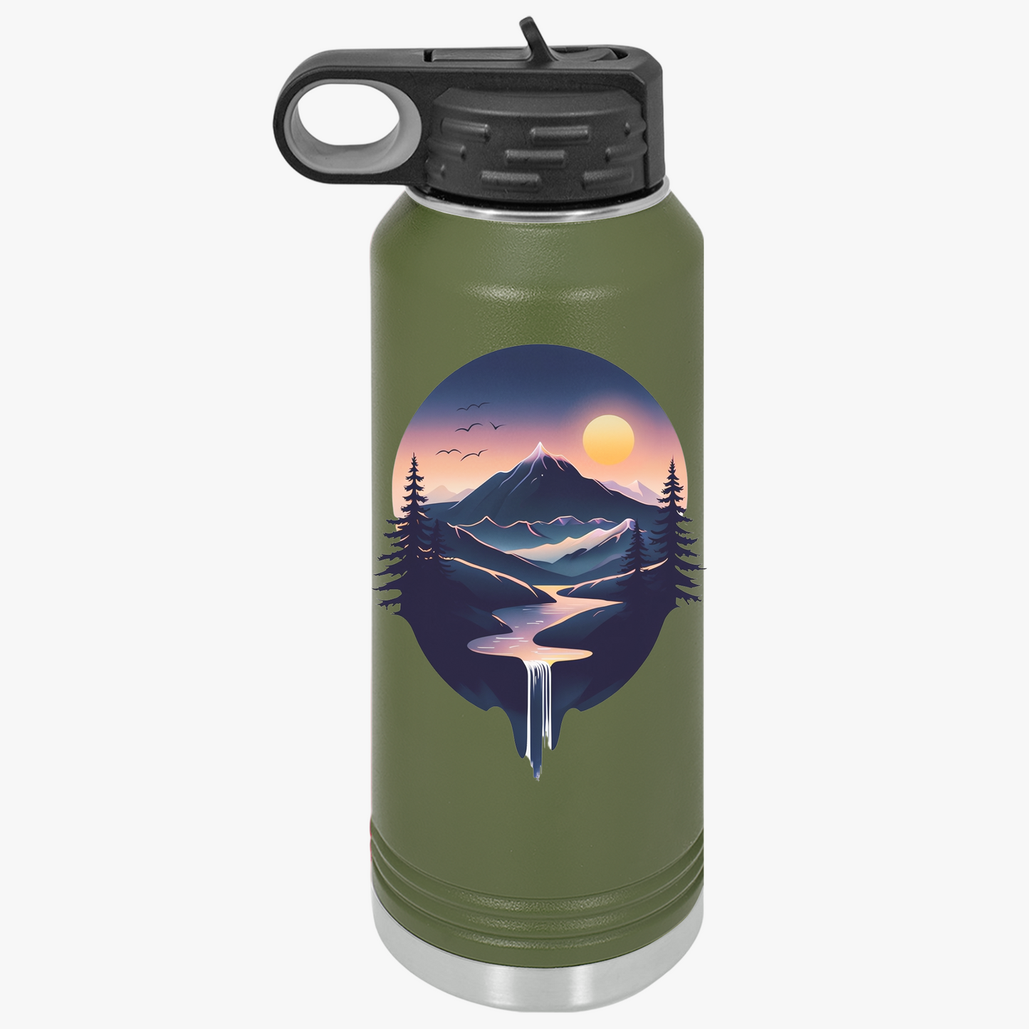 Mountain Water Bottle, 32oz