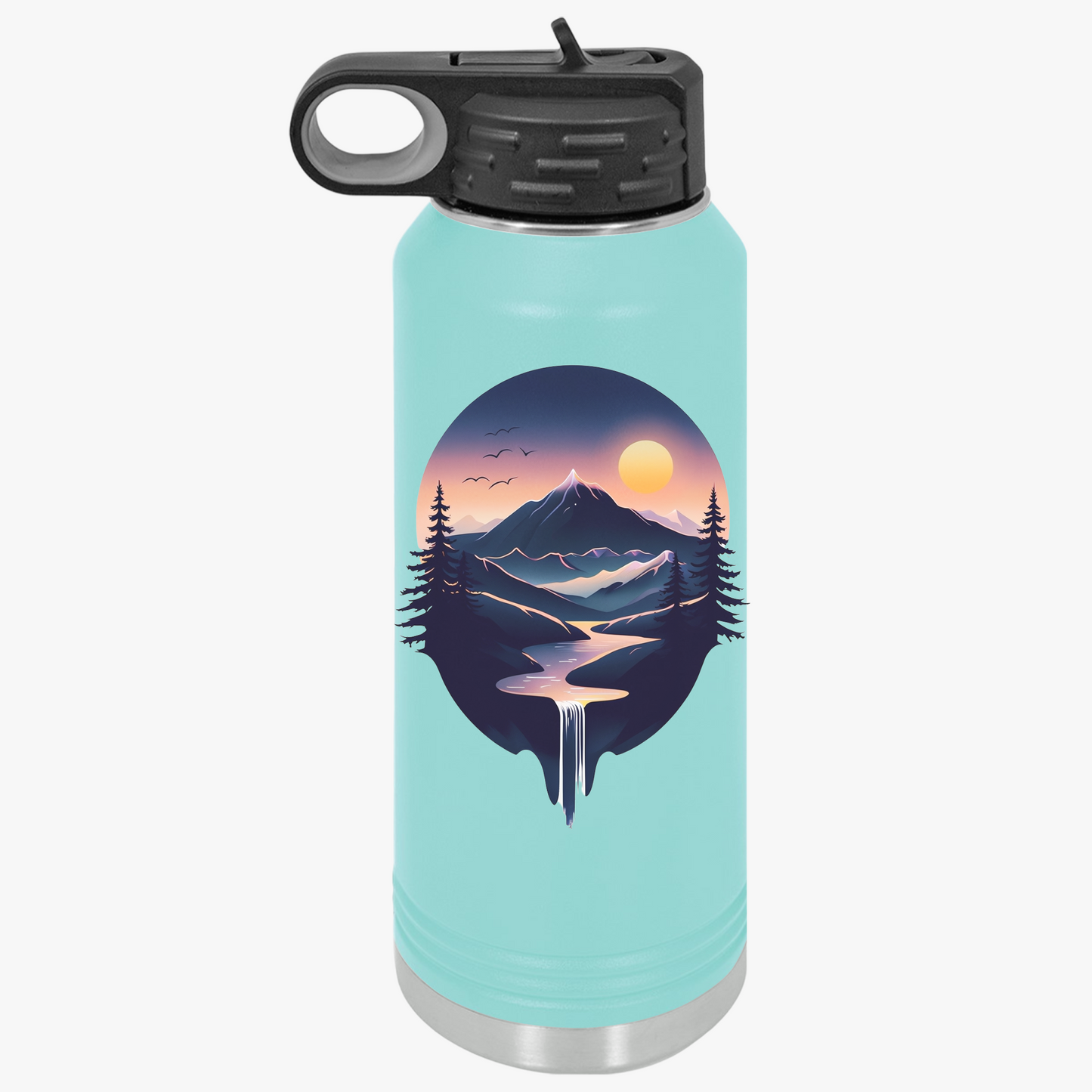 Mountain Water Bottle, 32oz