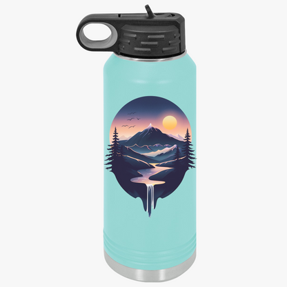 Mountain Water Bottle, 32oz