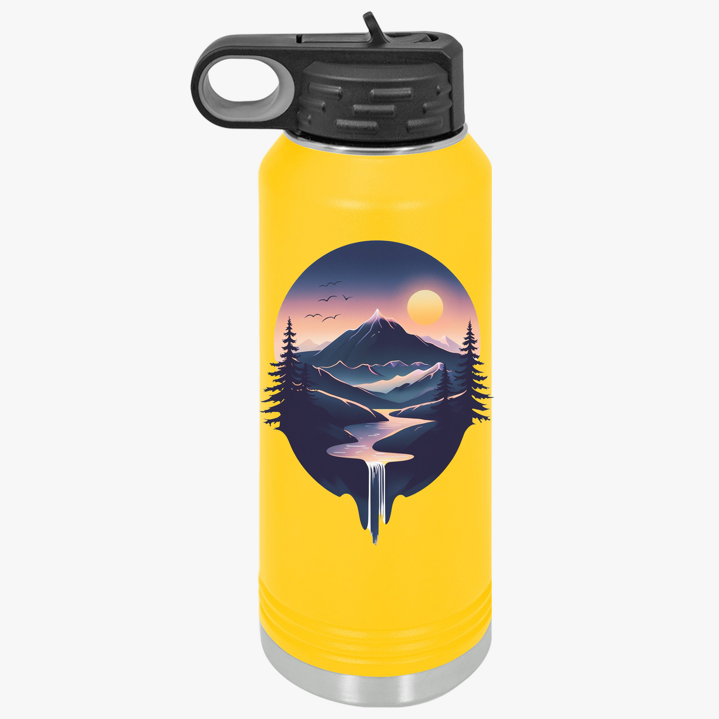 Mountain Water Bottle, 32oz
