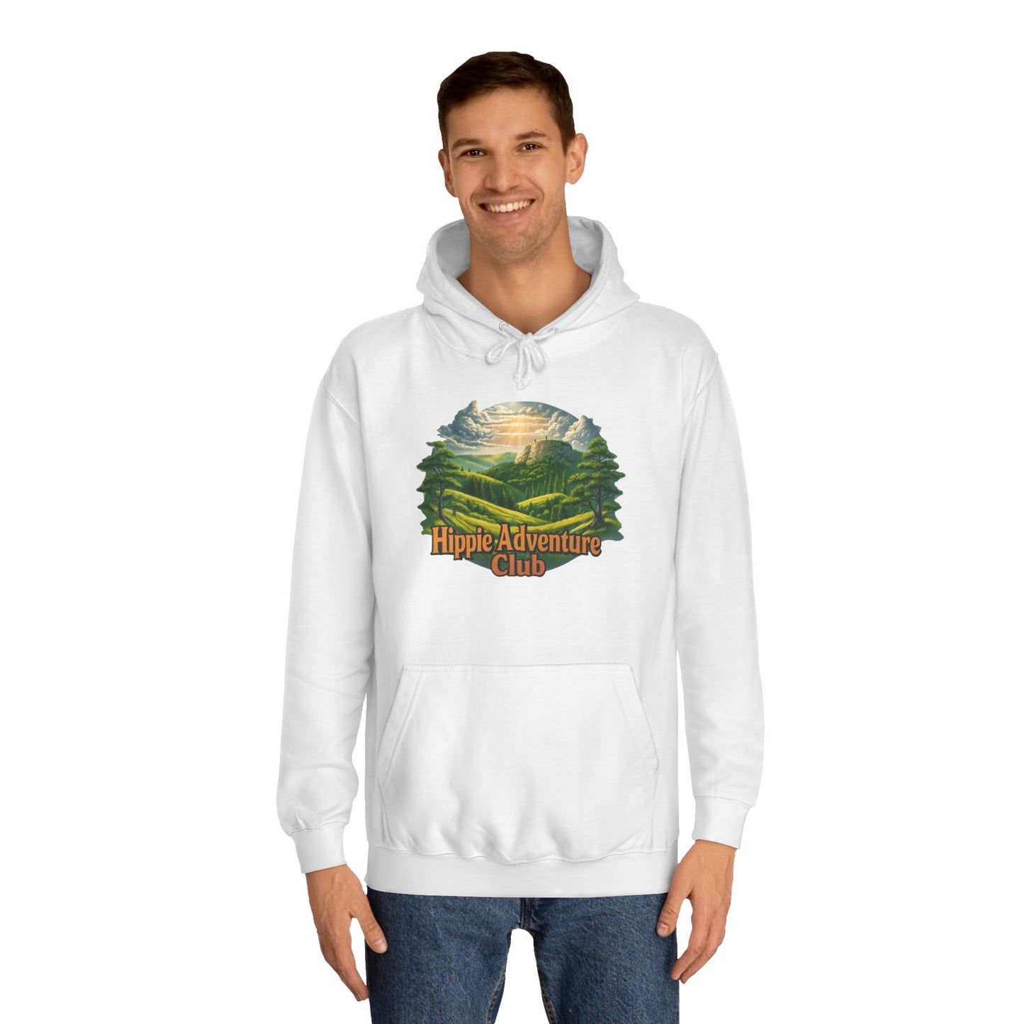 Unisex Hippie Adventure Club Hoodie