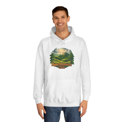 Unisex Hippie Adventure Club Hoodie