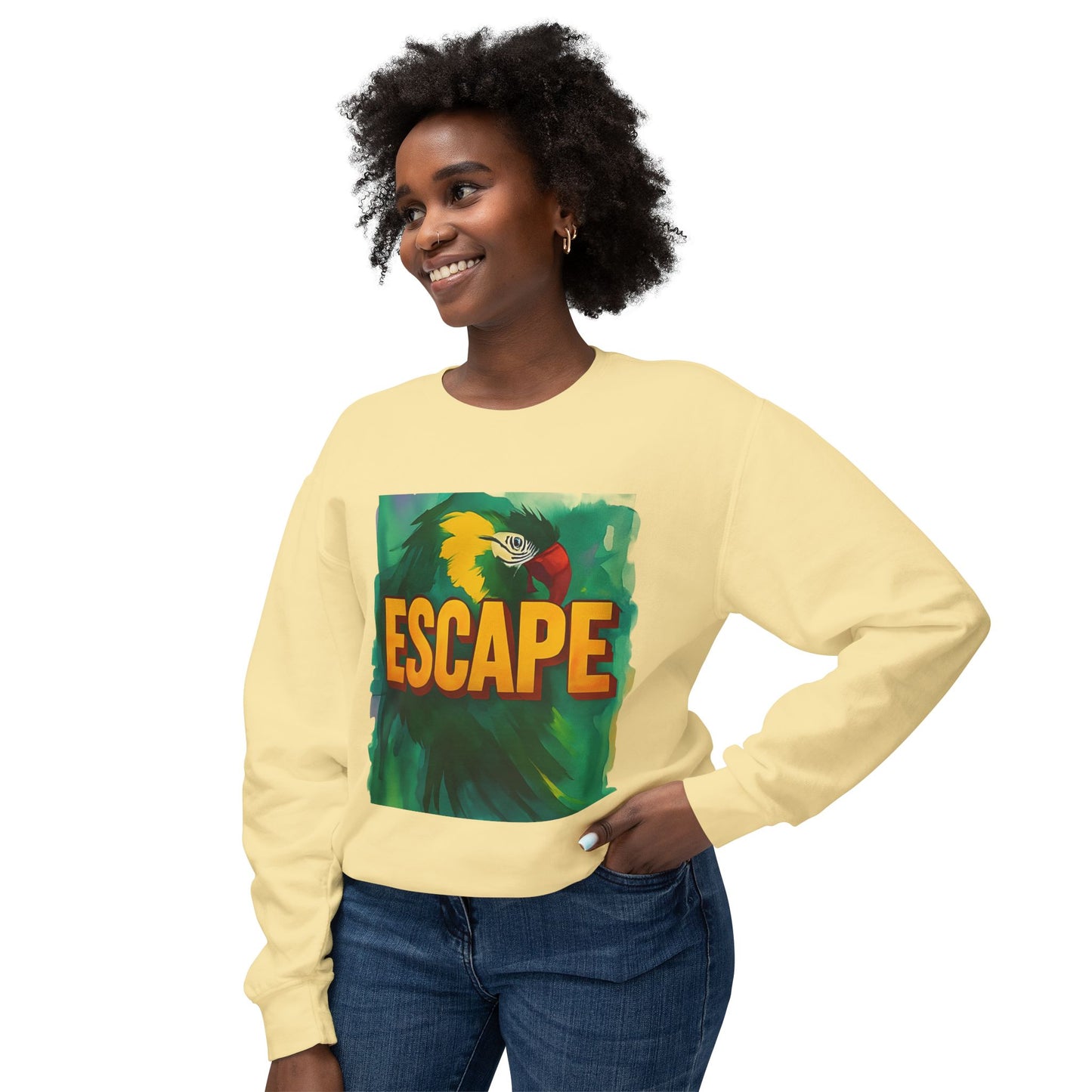Escape Vibe Lightweight Crewneck Sweatshirt