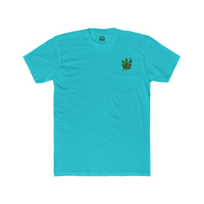 Vibrant Unisex Cotton Crew Tee with Alien Artwork