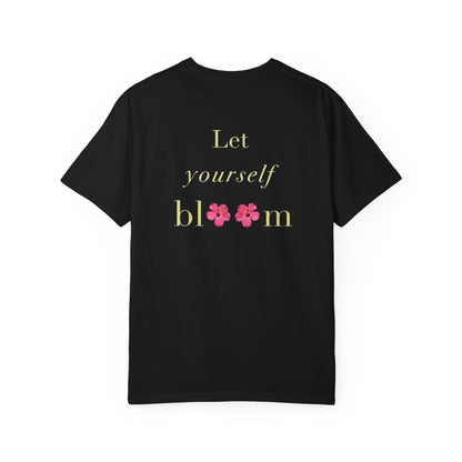 'Let Yourself Bloom' Floral Tee