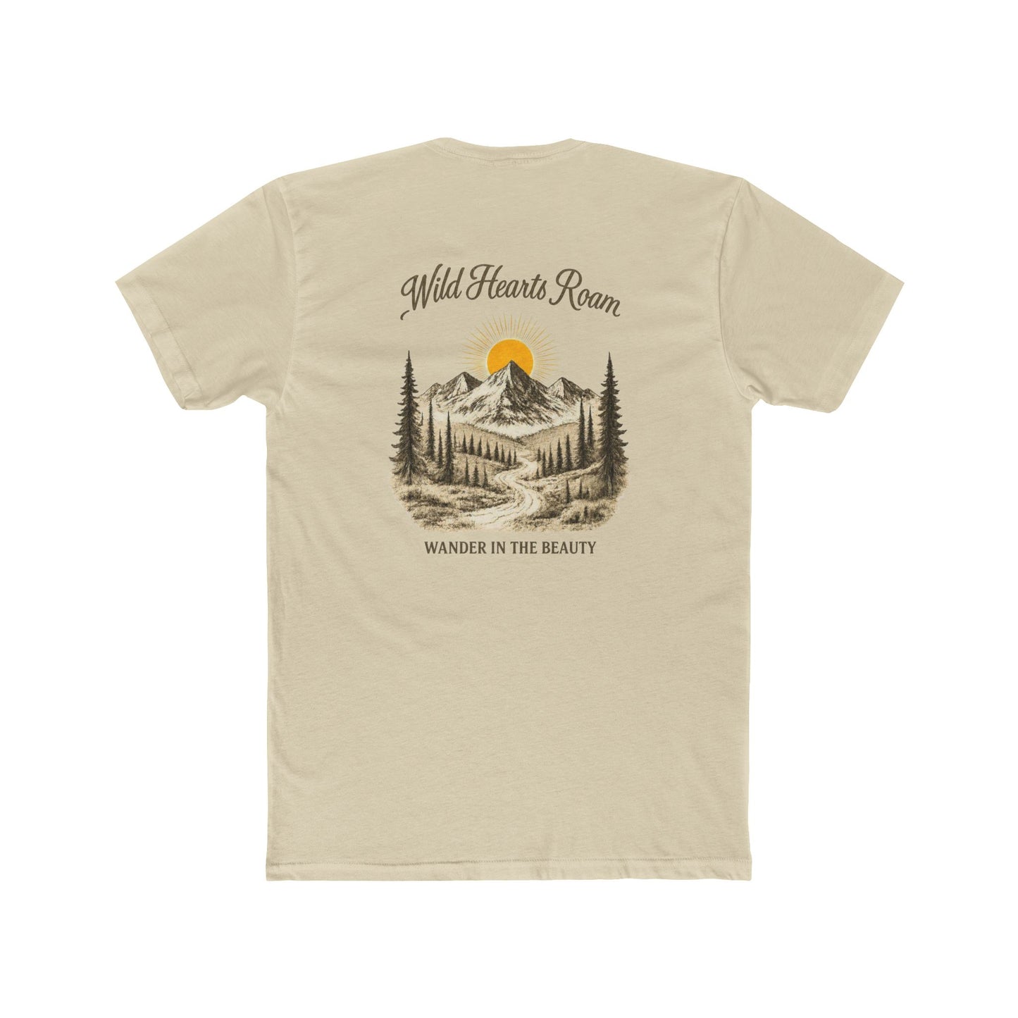 Wild Hearts Roam Mountain Tee