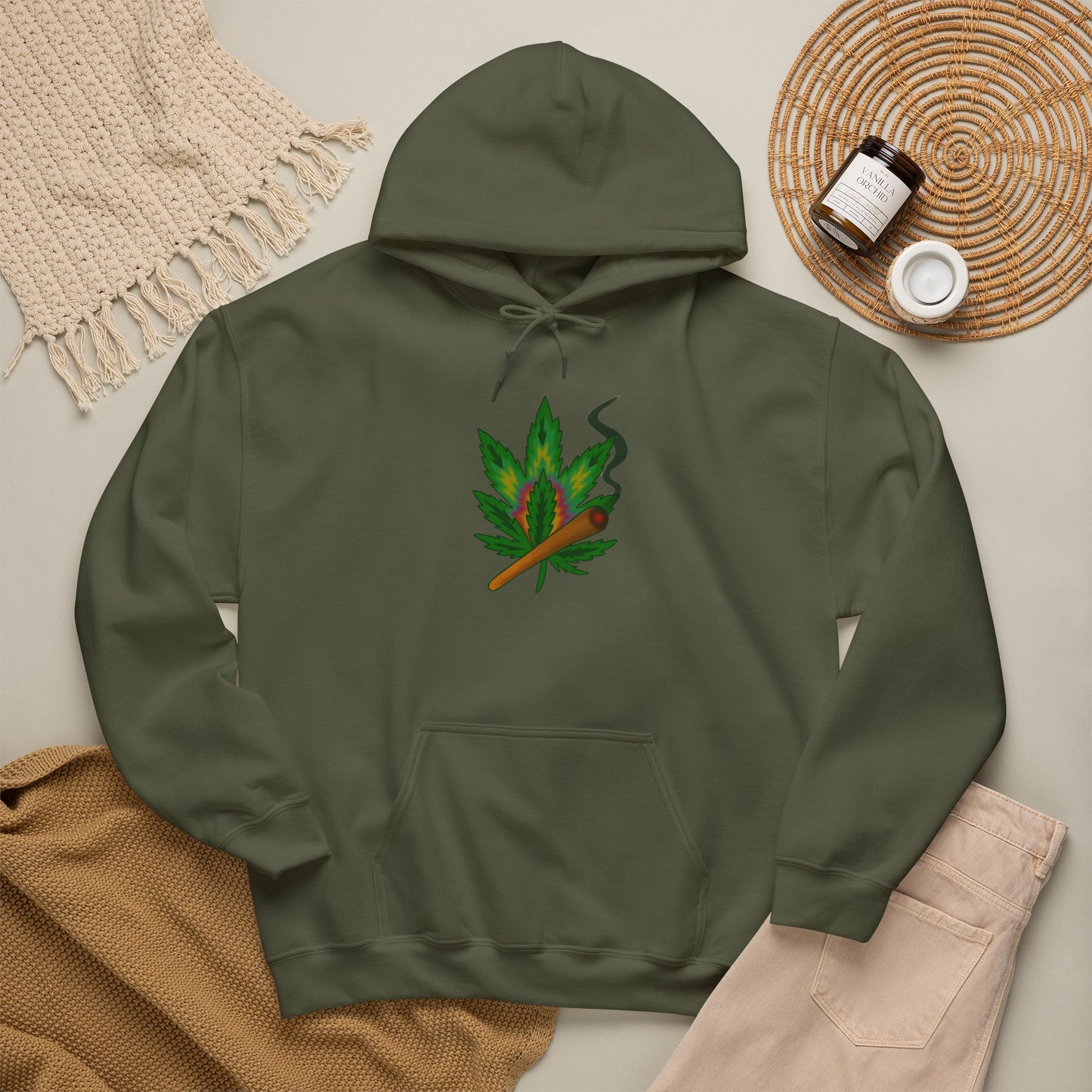 Chill Vibes Alien Hoodie