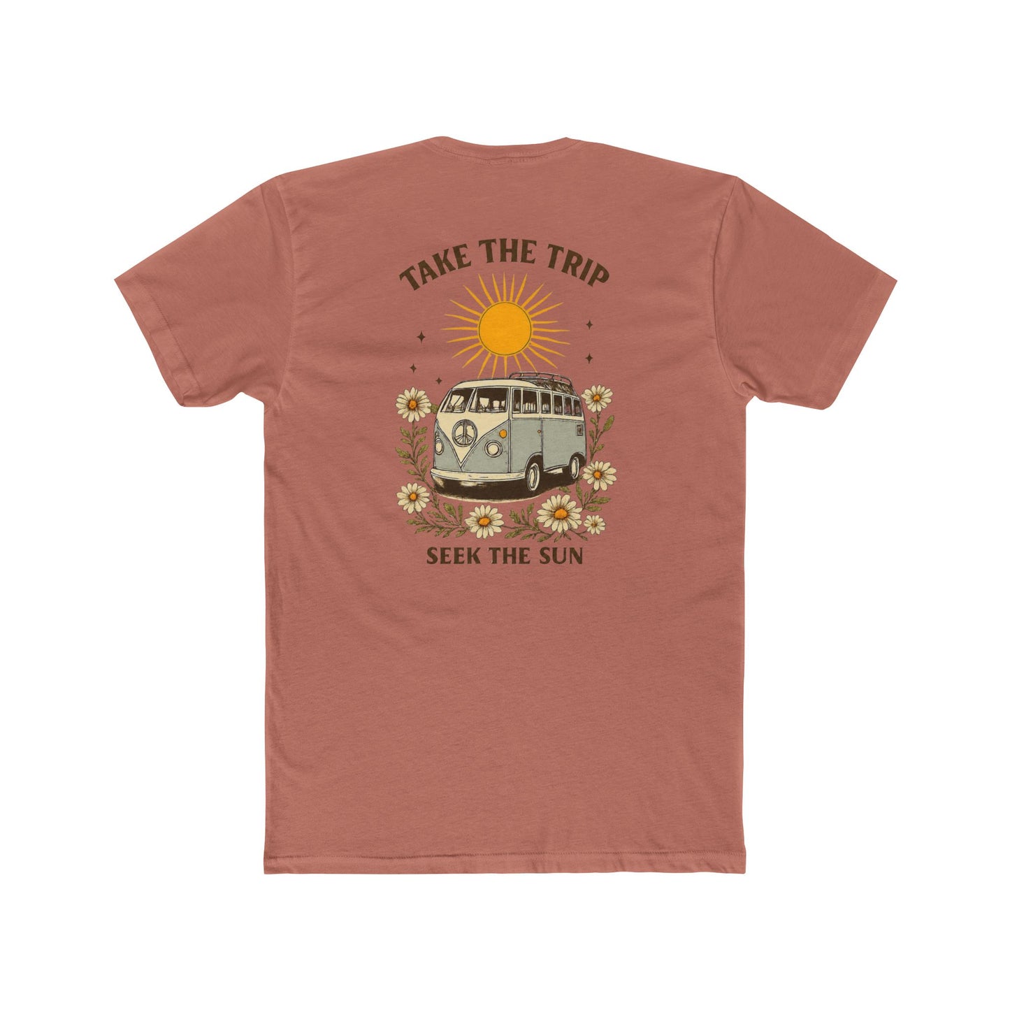 "Take the Trip, Seek the Sun" Graphic T-Shirt