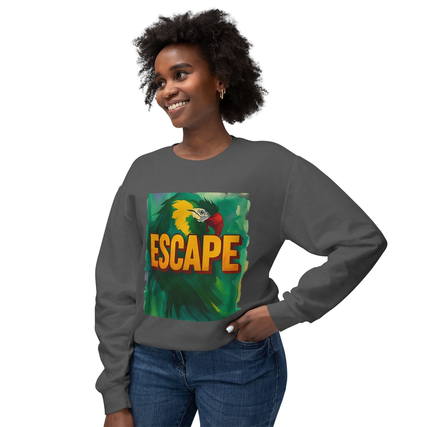Escape Vibe Lightweight Crewneck Sweatshirt