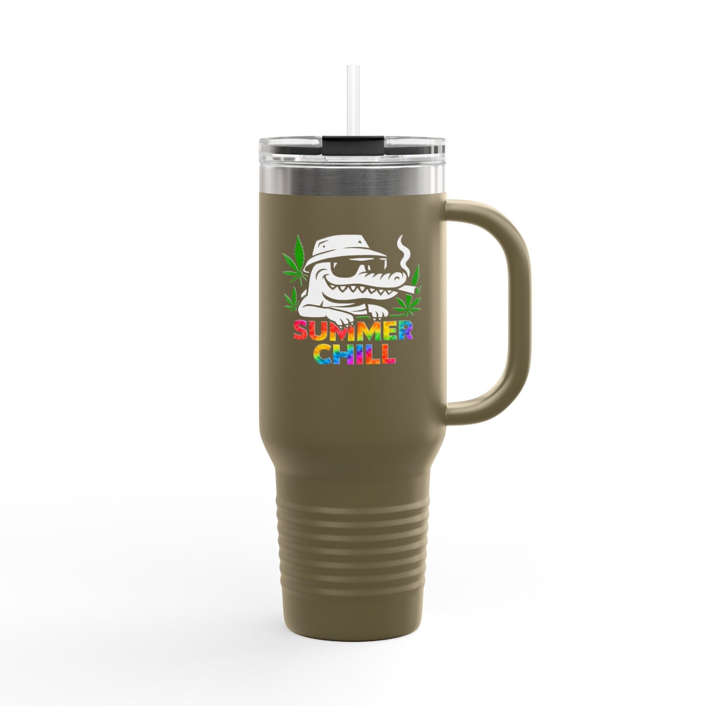 Summer Chill Insulated Travel Mug | 40oz Stainless Steel