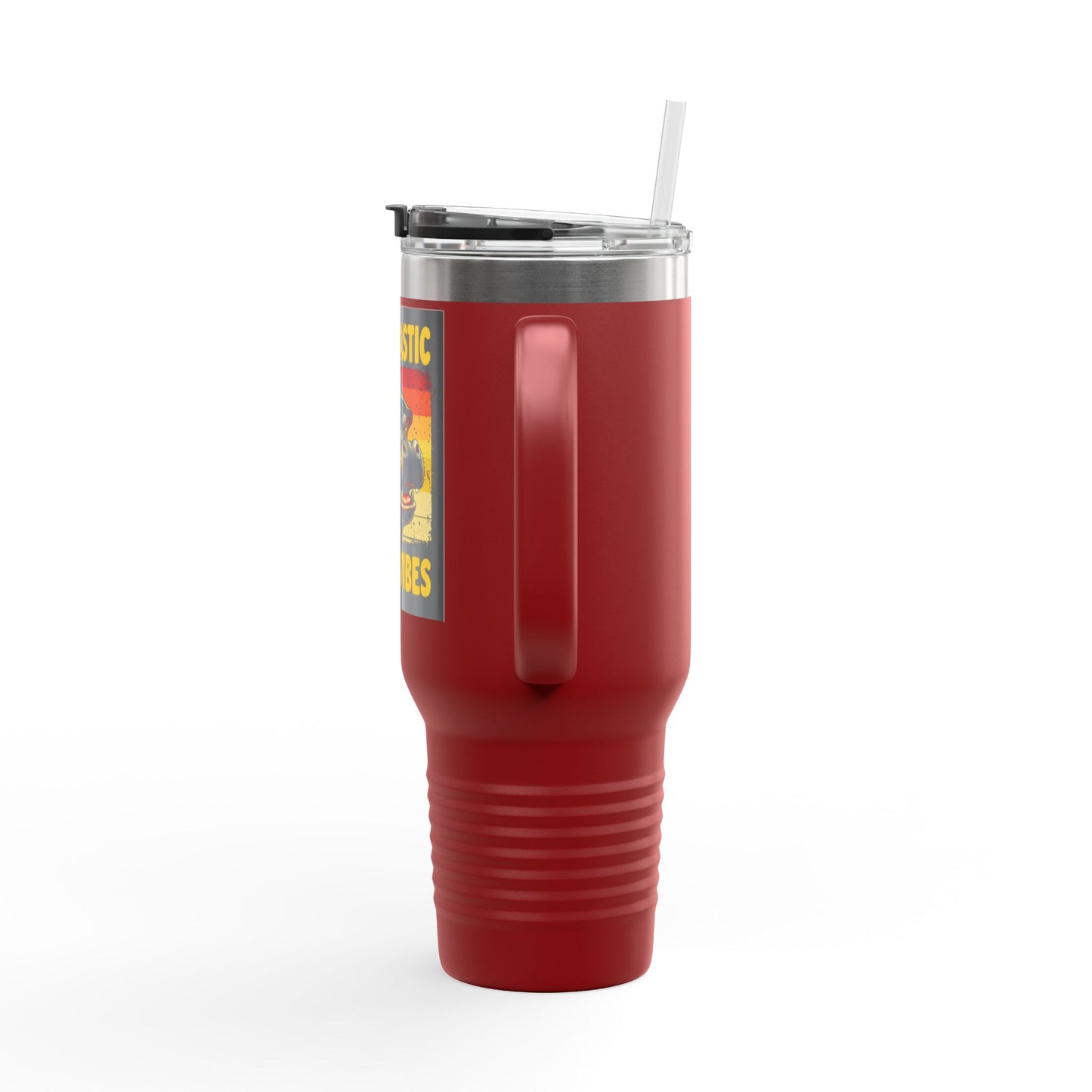 Hippotastic Happy Vibes Insulated Travel Mug