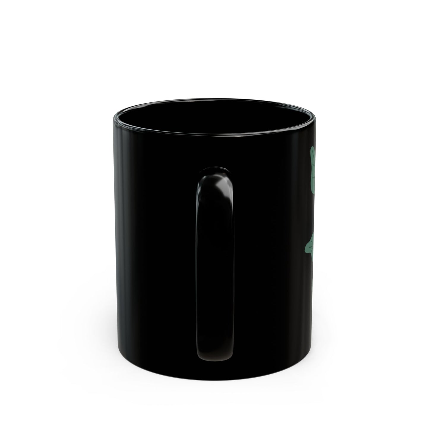 "Plant Based" Mug - Black Ceramic 11oz/15oz