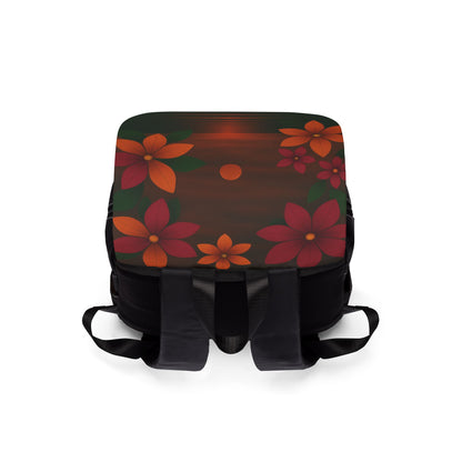 Floral Sunset Backpack