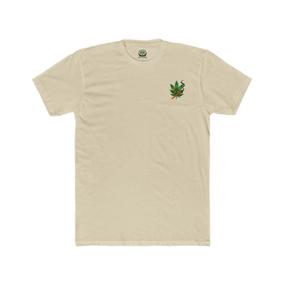 Vibrant Unisex Cotton Crew Tee with Alien Artwork